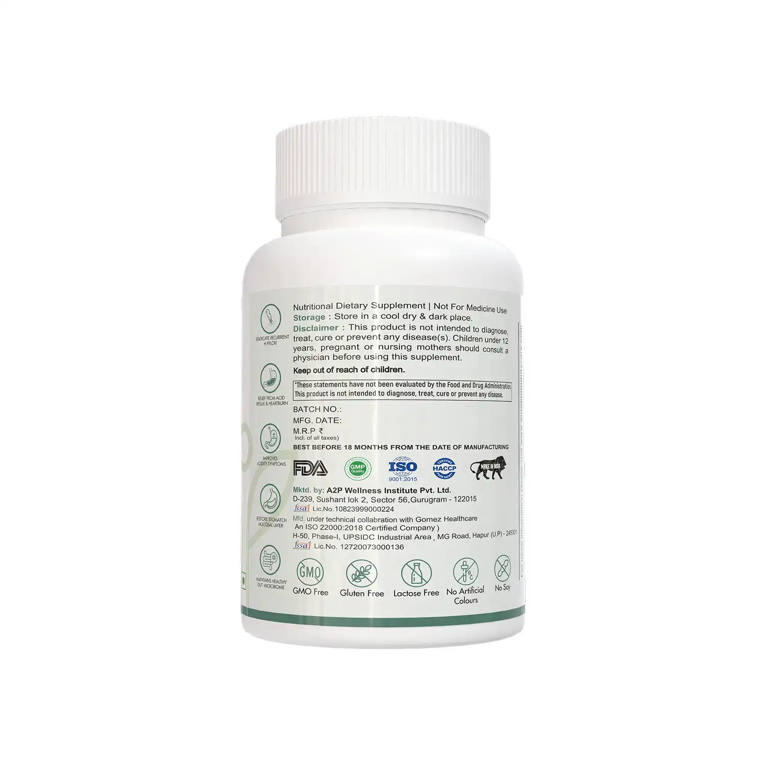 Autoimmunity Care H.Pylori Care, 90 Veg Capsules