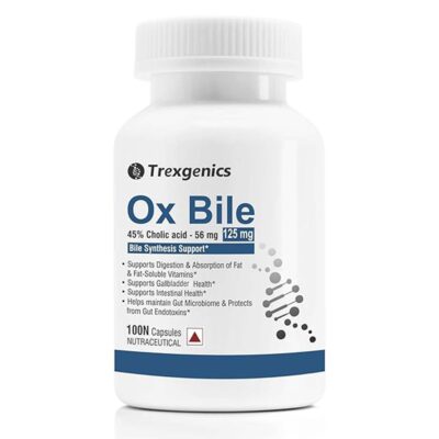 Trexgenics Ox Bile, 125mg, 100 capsule