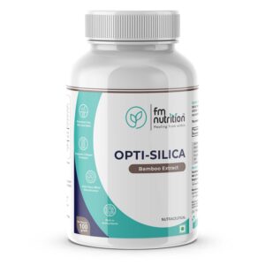 FM Nutrition Opti-Silica, Premium Quality Bamboo Extract, Vegan, 100gm Powder
