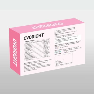 LivBio Ovoright, Myoinositol Supplement for PCOS & Fertility, Veg, 30 Tablets