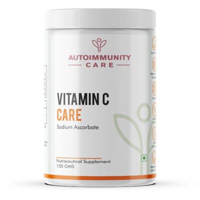 Autoimmunity Care Vitamin C Care (Sodium Ascorbate) Powder, Veg, 150gm