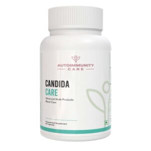 Autoimmunity Care Candida Care, Special Probiotic Blend+Digestive Enzymes, 60 Veg Capsules