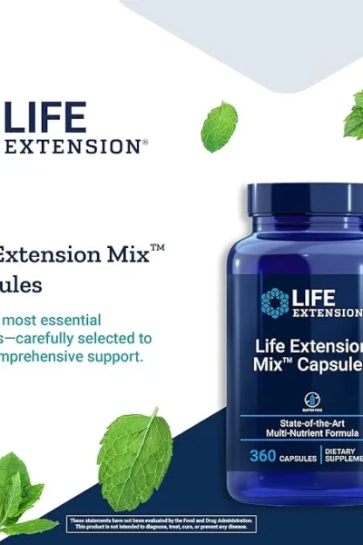Life Extension Mix Capsules, Full Spectrum Essential Nutrients