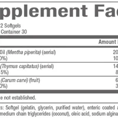 Peppermint & Oregano Oil, 60 Softgels