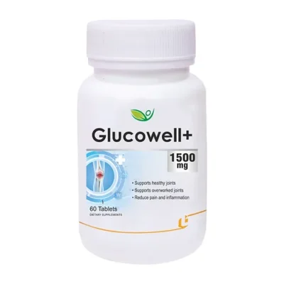 Biotrex Glucowell Gold, Glucosamine, MSM & Chondroitin, 60 Tablets