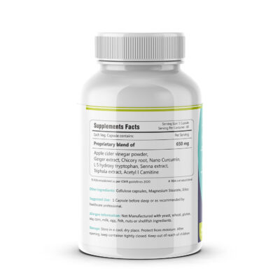 FM Nutrition Happy Bowels, Natural Prokinetic, 60 Veg Capsules