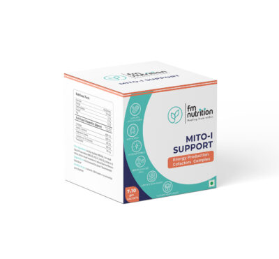 FM Nutrition Mito-I Support, Energy Production Cofactors Complex, Veg, 10 Sachets