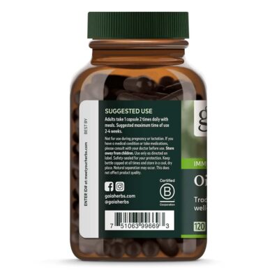 Gaia Herbs Oil Of Oregano, 60 Phytocaps