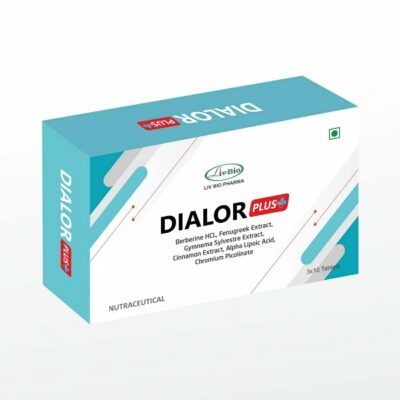 LivBio Dialor Plus, 30 Veg Capsules
