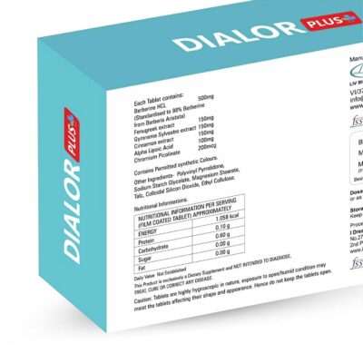 LivBio Dialor Plus, 30 Veg Capsules