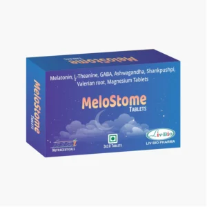 LivBio Melostome, Natural Sleep Aid, 30 Veg Capsules