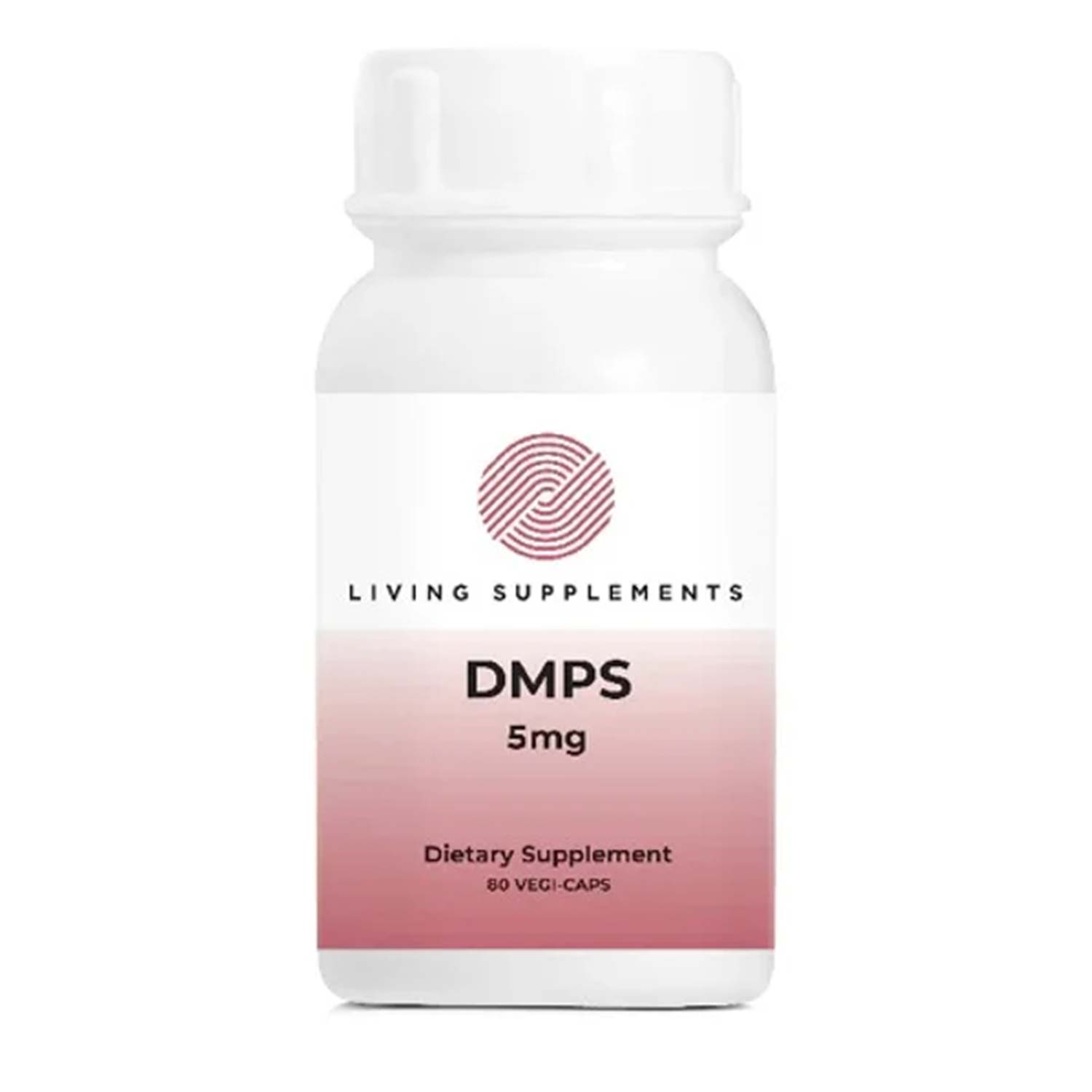 Living Supplements DMPS 5mg, 80 Veg Capsules