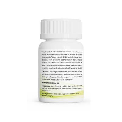 Vitaone Active B12 Folate, 60 Tablets