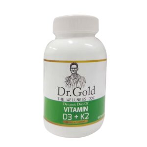 Dr Gold Vitamin D3K2 I 60 Capsules