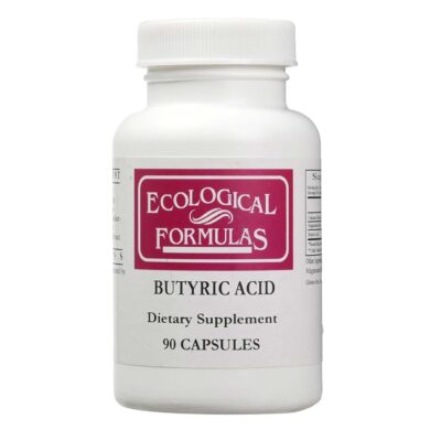 Ecological Formulas Calcium Magnesium Butyrate (Butyric Acid)-Butyren, 300mg, 90 Veg Capsules