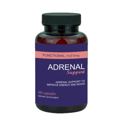 Functional Wellbeing Adrenal Support, 60 Veg Capsules