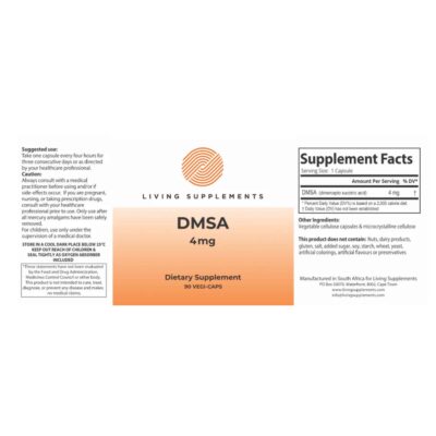Living Supplements DMSA 4mg