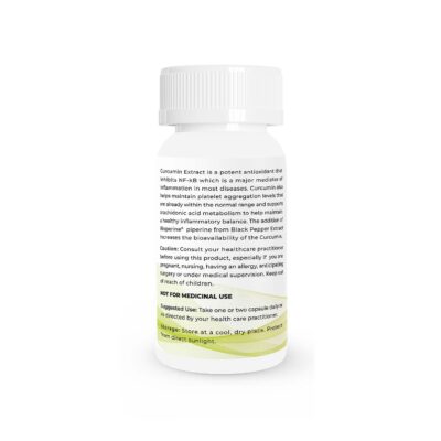 Vitaone C3 Curcumin Complex, 60 Veg Capsules