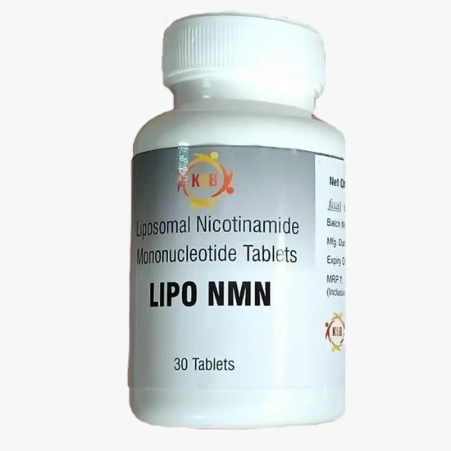 KSB LIPO NMN, Liposomal Nicotinamide Mononucleotide Tablet, 200mg
