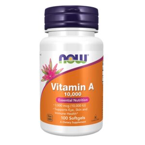 NOW Vitamin A 10,000 Softgels