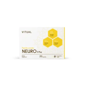 Vitual Neuro 3 Plus Peptide Complex with Cerluten, Svetinorm & Ventfort, 20 Caps