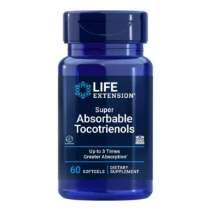 Life Extension Super Absorbable Tocotrienols, 60 Softgel Non-veg Capsules