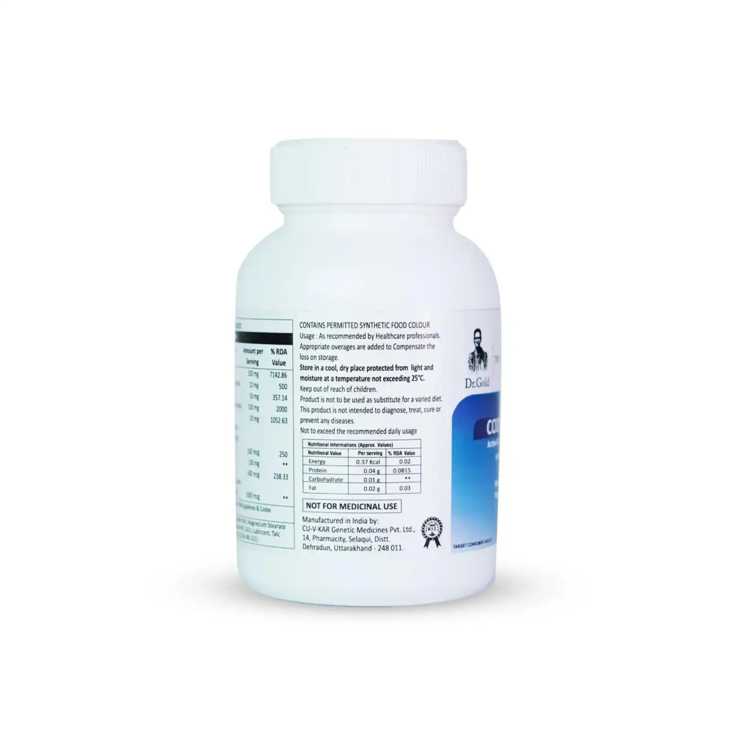 Dr Gold Code B, Veg Capsules