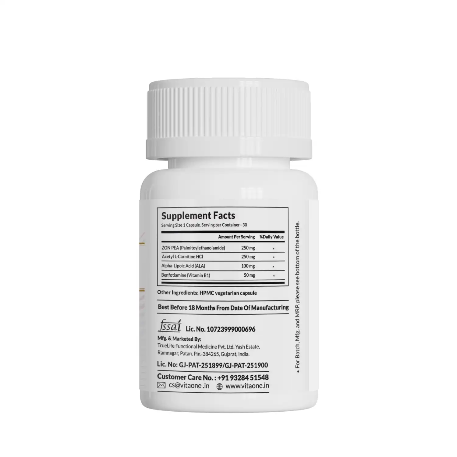 Vitaone Advance Nerve Pain Support, 30 Veg Capsules