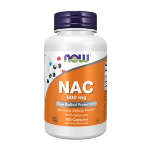 Now NAC, 600mg, 100 Capsules